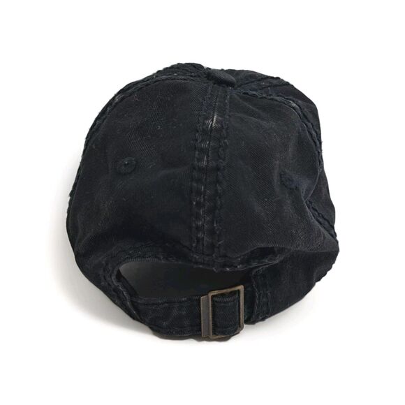 KBETHOS Go Green 420 Distressed Cap Hat Black Hippie Grunge - Picture 4 of 7